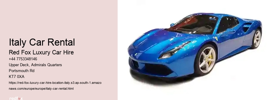 Italy Car Rental